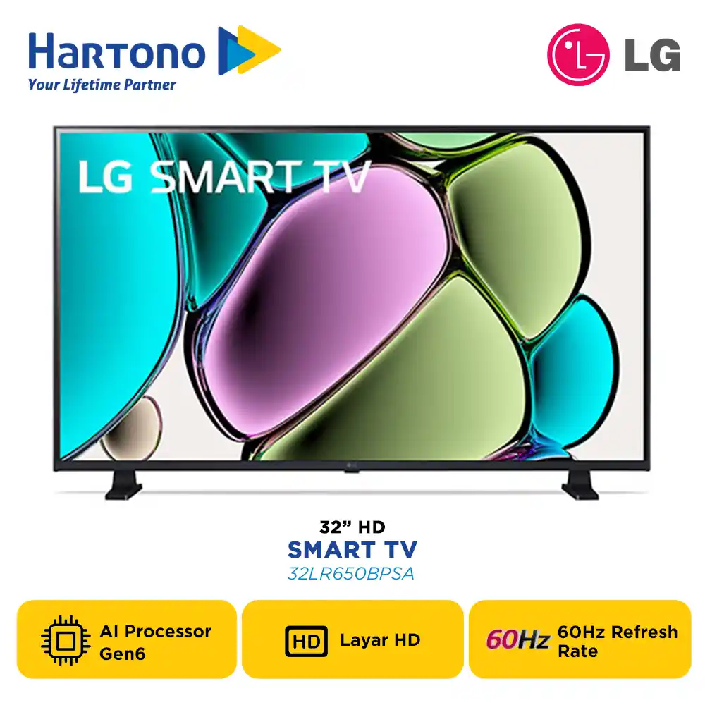 LG 32 inch HD READY SMART TV 32LR650BPSA