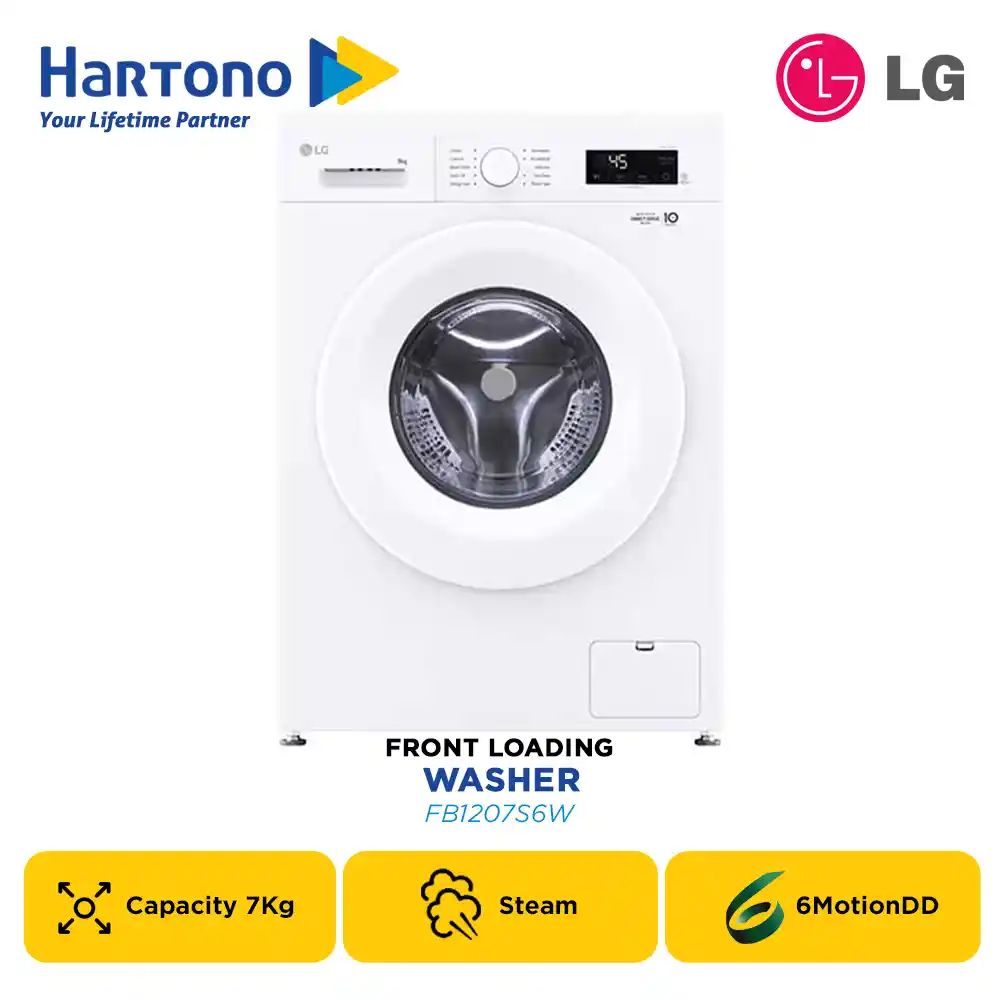 LG MESIN CUCI FRONT LOADING WASHER FB1207S6W