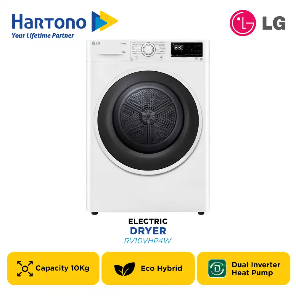 LG DRYER PENGERING ELECTRIC DRYER RV10VHP4W