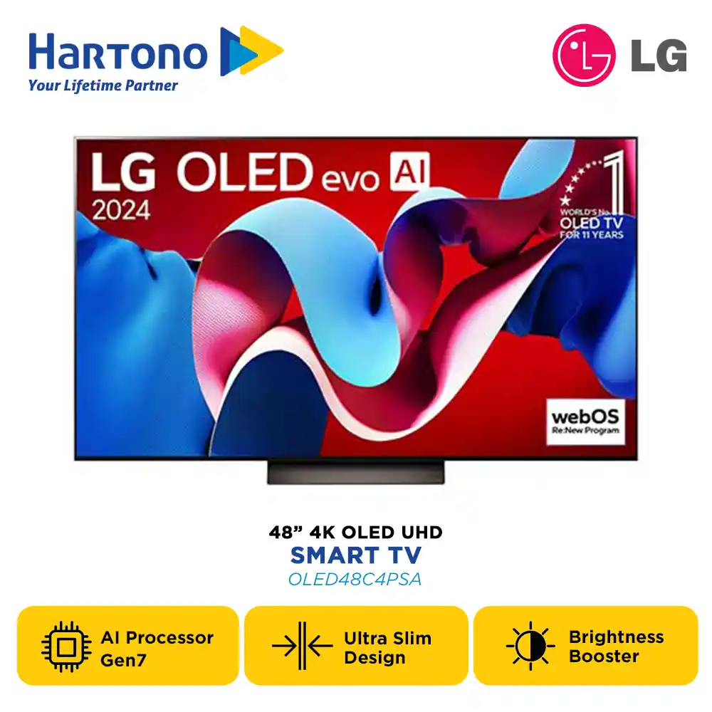 LG 4K OLED UHD SMART TV EVO C4 SERIES