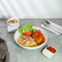 Nasi Mandhi Ayam Kari