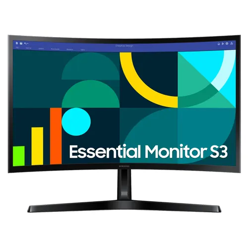SAMSUNG 24 Inch Essential Full HD Monitor S36GD LS24D366GAEXXD_K
