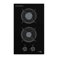 LINEA KOMPOR TANAM BUILT IN HOB GLN301G
