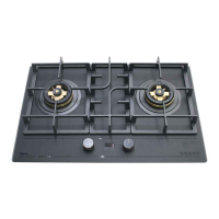 TEKA KOMPOR GAS TANAM BUILT IN HOB GAS GTI782G