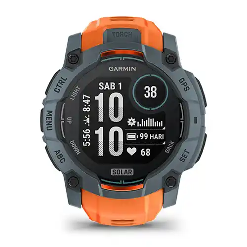 GARMIN SMART WATCH INSTINCT 3 50MM SOLAR SERIES