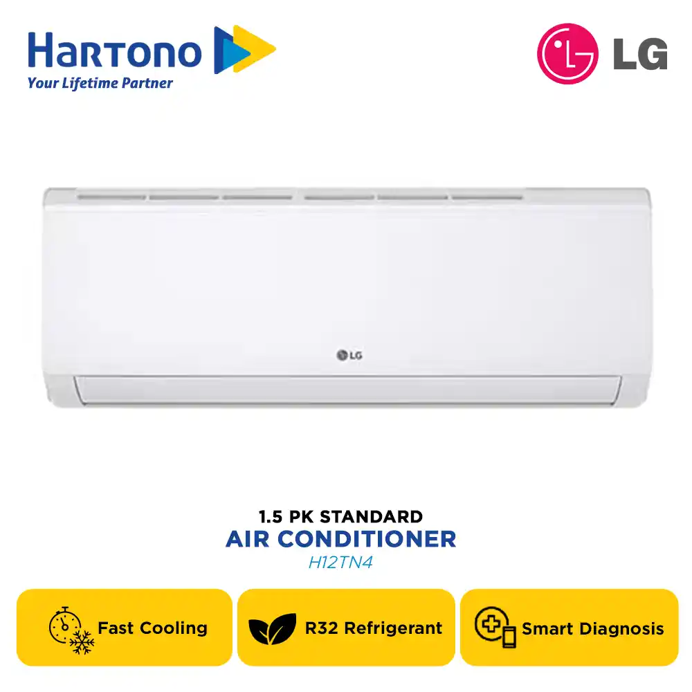 LG 1.5 PK AC SPLIT AIR CONDITIONER HERCULES H12TN4