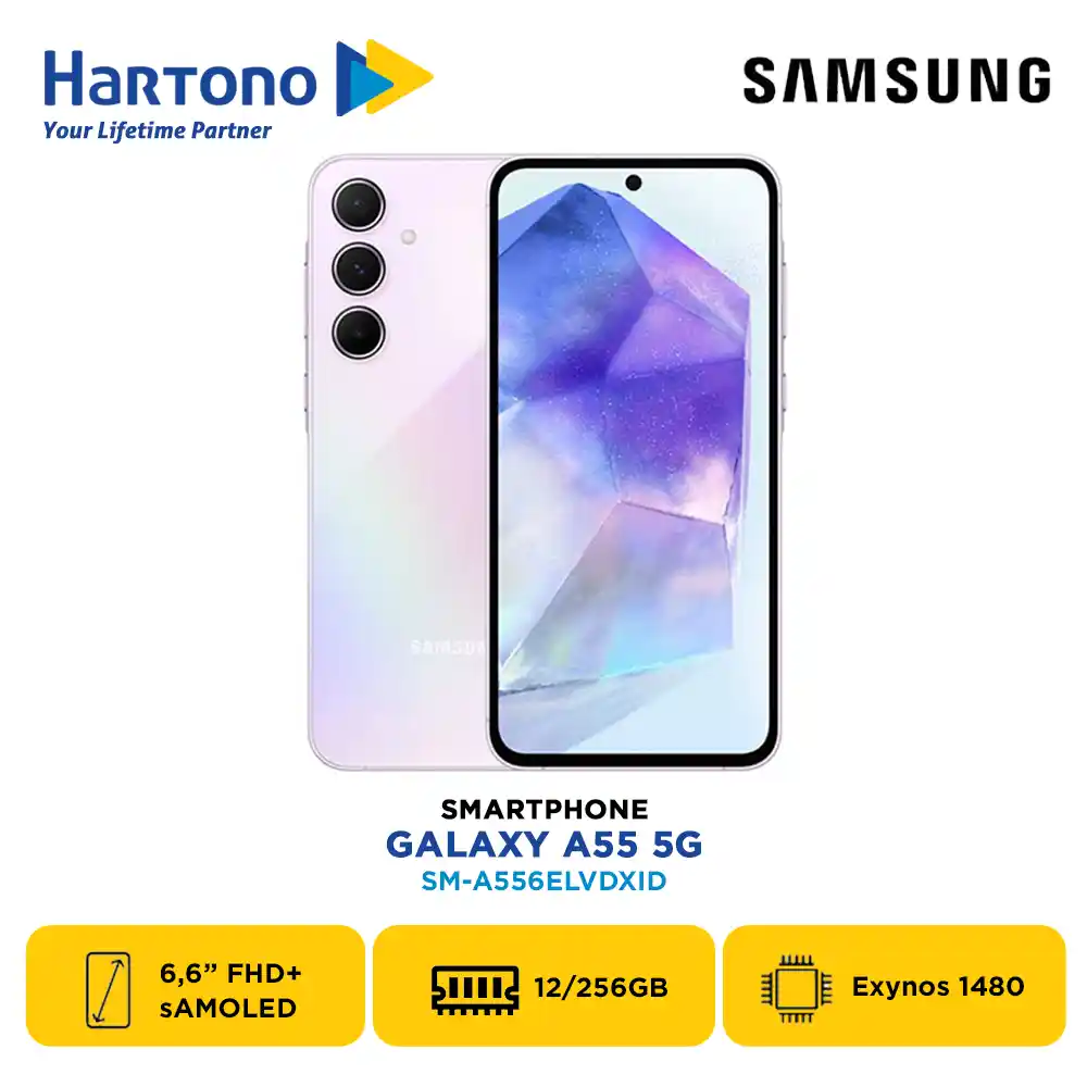 SAMSUNG SMARTPHONE GALAXY A55 5G 12/256GB VIOLET