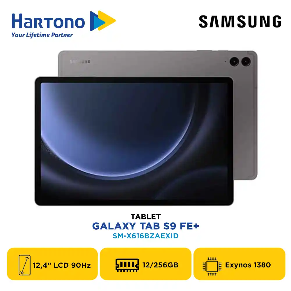 SAMSUNG GALAXY TAB S9 FE+ 12/256GB GREY
