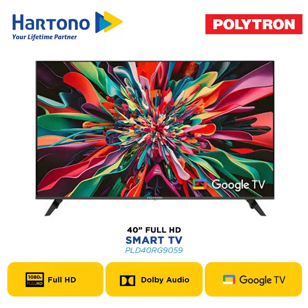 POLYTRON 40 inch FULL HD SMART CINEMAX GOOGLE TV PLD40RG9059