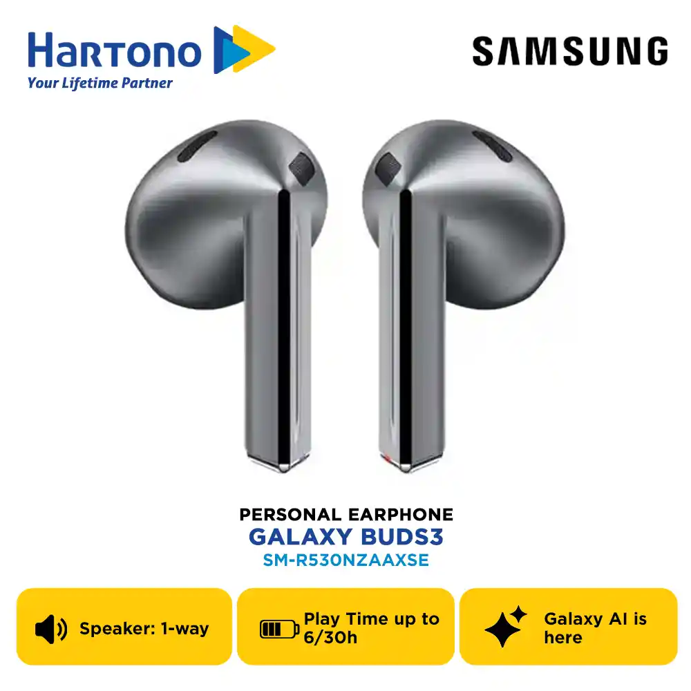 SAMSUNG PERSONAL EARPHONE GALAXY BUDS 3 SILVER