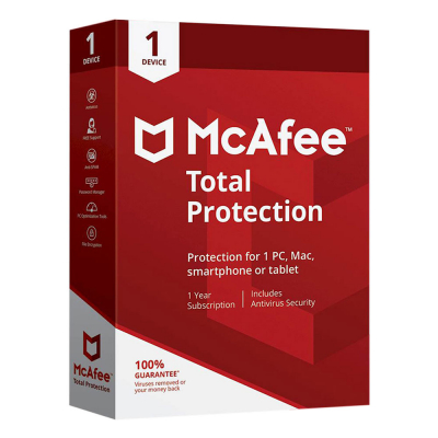 MCAFEE TOTAL PROTECTION 1D MCAFEE1D960079096