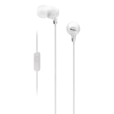 SONY EARPHONE MDR EX15AP WHITE MDR-EX15APWZE-[HM]