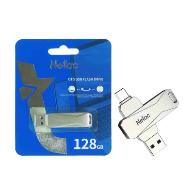 NETAC FLASHDISK U782C 128GB USB3.0 WITH USB-C NT03U782C-128G30PN
