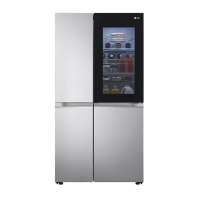 LG KULKAS INSTAVIEW SIDE BY SIDE REFRIGERATOR GCQ257CSFW