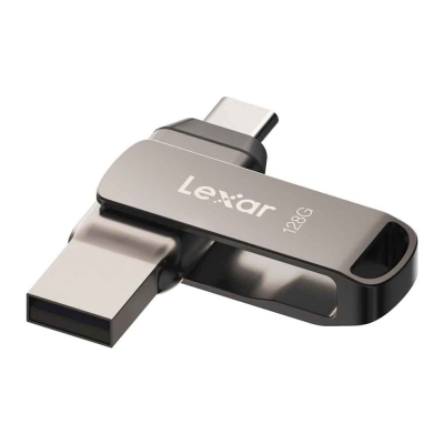 LEXAR FLASHDISK JUMPDRIVE OTG D400 128GB LJDD400128G-BNQNG