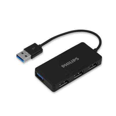 PHILIPS USB HUB 4 IN 1 USB-A TO USB 3.0 + USB 2.0 ADAPTOR SWV3704