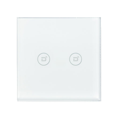 DEON SMART GLASS SWITCH 2G WHITE