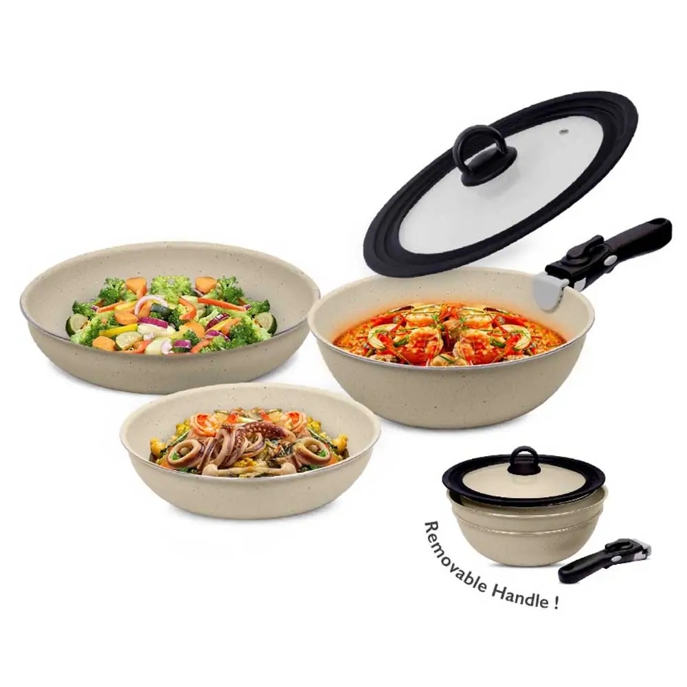 KIRIN PERALATAN MEMASAK COOKWARE SET NAFIRI NEO FKRCW-NAFIRINEOSET
