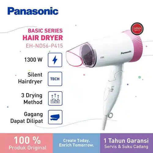 PANASONIC PENGERING RAMBUT HAIR DRYER EH-ND56-P415