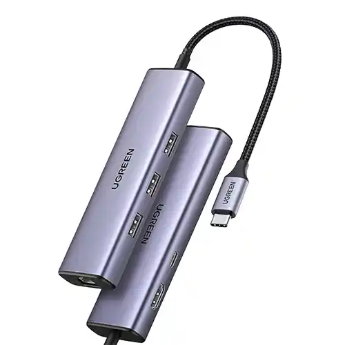 UGREEN USB HUB 6 IN 1 TYPE C TO USB 3.0 & HDMI 15598