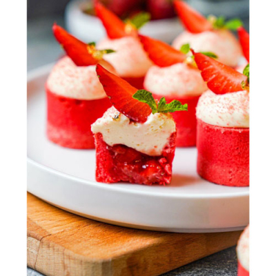 Strawberry Yogurt Cheesetart