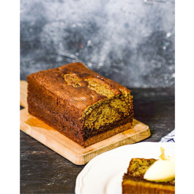 Bolu Pisang Keju with Butter Cinnamon