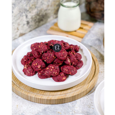 Red velvet choco chips pecan & walnuts Cookies