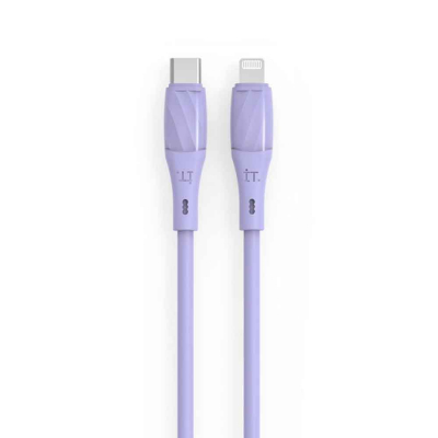IMMERSIVE TECH KABEL DATA / KABEL CHARGER USB-C TO LIGHTNING TRANS SILICA 8100090409