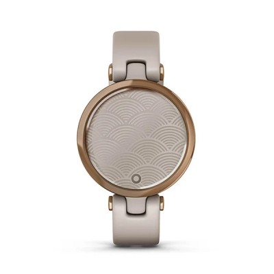 GARMIN SMART WATCH LILY ROSEGOLD LIGHTSAND SILICONE