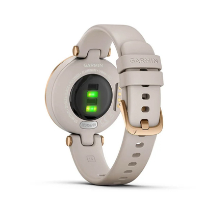 GARMIN SMART WATCH LILY ROSEGOLD LIGHTSAND SILICONE