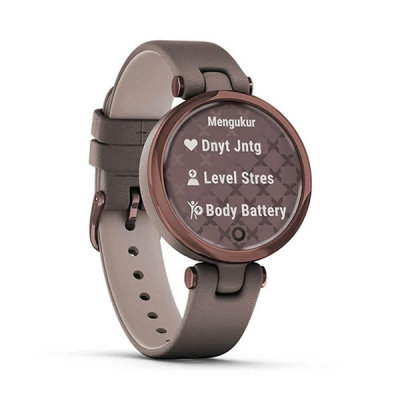 GARMIN SMART WATCH LILY LEATHER COCOA PALOMA