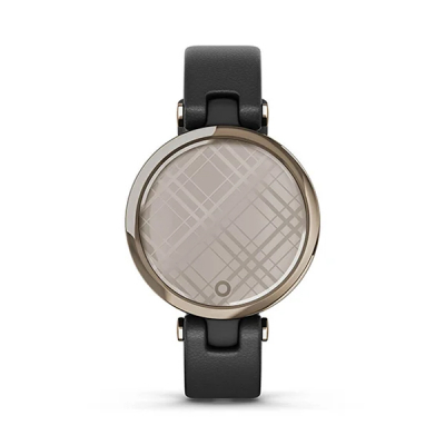 GARMIN SMART WATCH LILY LEATHER METAL BLACK