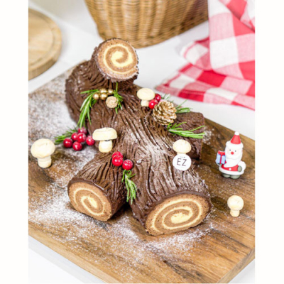 Yule Log Cake