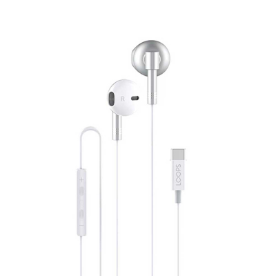 LOOPS PERSONAL IN EAR EARPHONES TYPE C W10 WHITE