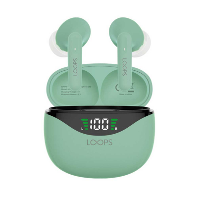 LOOPS PERSONAL TRUE WIRELESS EARPHONE LED TWS X05 MELON