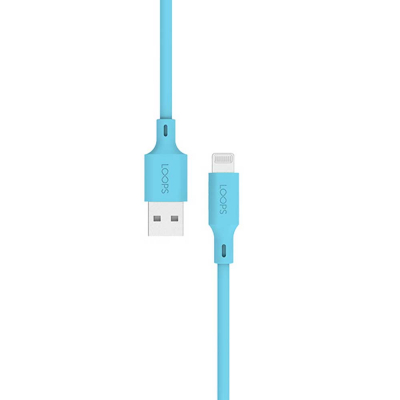 LOOPS KABEL DATA / KABEL CHARGER CANDY SERIES CABLE A TO L SKY