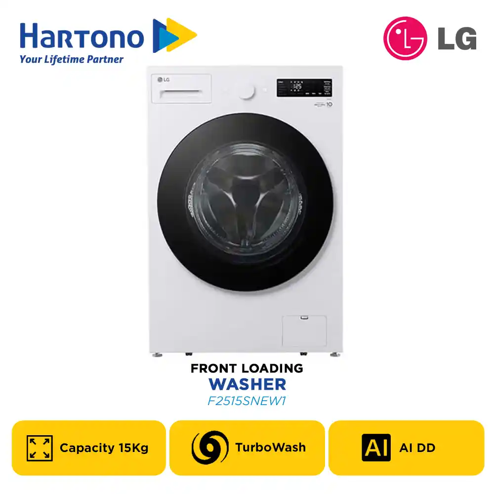LG MESIN CUCI FRONT LOADING WASHER F2515SNEW1