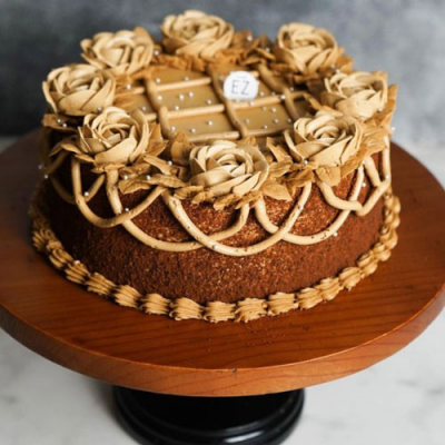 Classic Mocca Rum Tart
