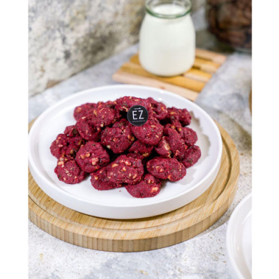 Red Velvet Choco Chips Pecan & Walnuts Cookies