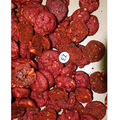 Red Velvet Choco Chips Pecan & Walnuts Cookies