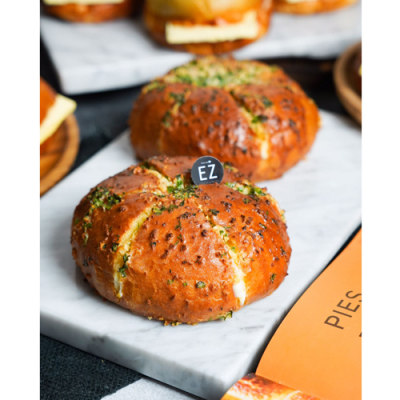 3 light Korean Garlic Bread