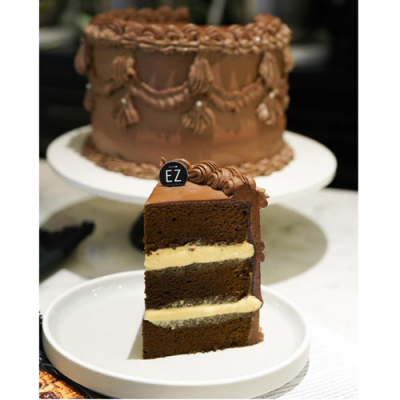 Pindakaas Schokolade Rum Tart