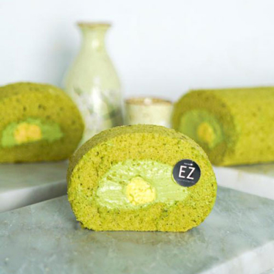 Japanese Roll Cake Matcha