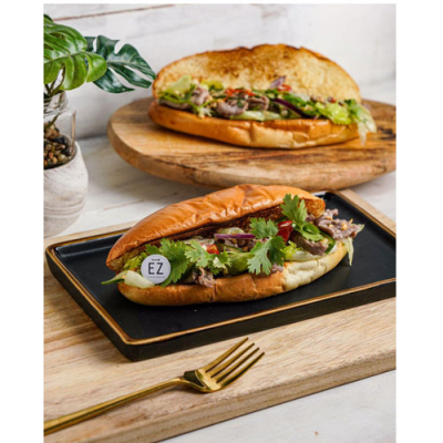 Thai Beef Salad Sandwich