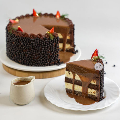 Dark Chocolate Mascarpone Cake