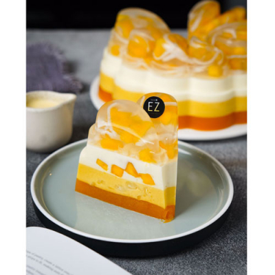 Mango Coconut Pudding