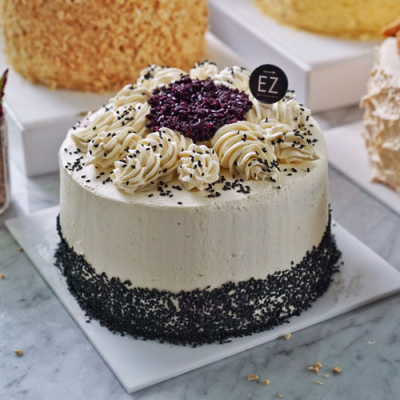Pulut Hitam Durian Cake