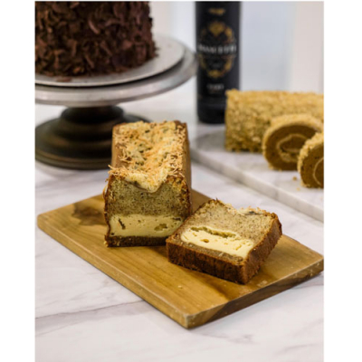 Bolu Pisang Keju with Butter Cinnamon