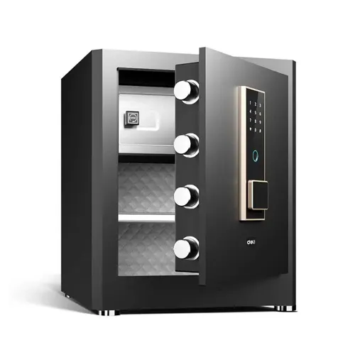 DELI BRANKAS SAFE BOX ET595 DIGITAL+FINGER BLACK