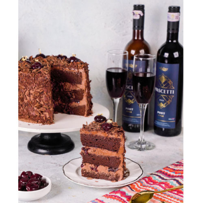 Red Wine Foret Noire Black Forest